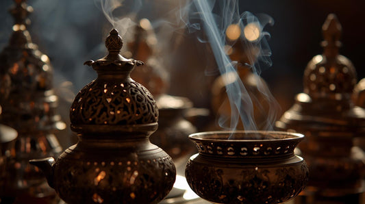 traditional bakhoor burners