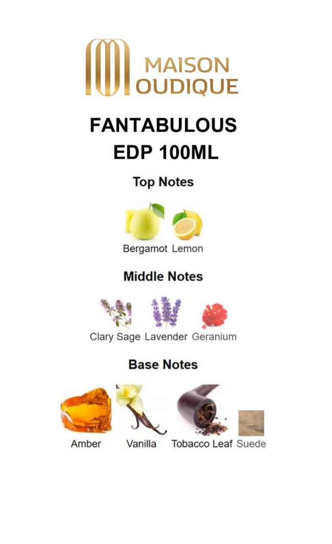 Fantabulous Perfume | Elegant Masculine Scent by Maison Oudique