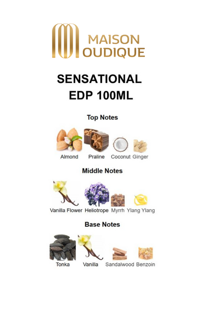 Sensational Perfume | Warm Gourmand by Maison Oudique